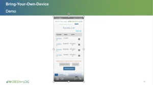 Greenlog BYOD